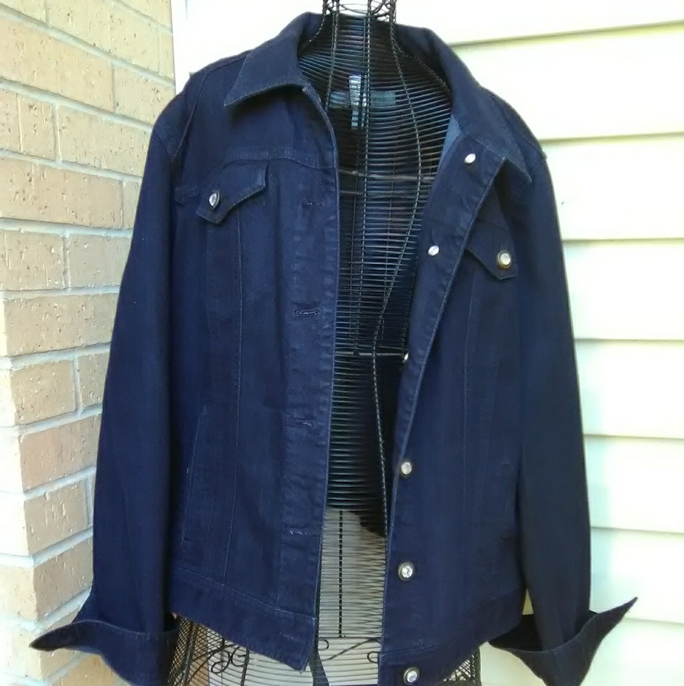 Chico's Platinum Denim Jacket
